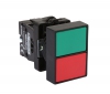 D22mm İkiz Buton (Neon: 230VAC)