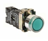 D22mm Işıklı Yaylı Buton (Neon: 230VAC)