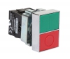D22mm İkiz Buton (Neon: 230VAC)