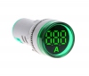 D22mm Ledli Ampermetre