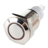D16mm Ledli Metal Buton (Led: 24VDC, 8Pin, 2CO)