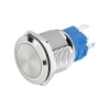 D19mm Işıksız Metal Buton (6Pin, 2CO)