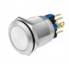 D22mm Işıksız Metal Buton (4Pin, NO+NC)