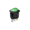 D20mm Yuvarlak Rocker Switch On-Off (15A/250VAC)