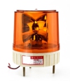 D100mm İkaz Lambası Flaşörlü Ledli, Buzzerli, Vidalı
