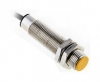 M12 Inductive Sensor, Flat Head, Sensing:2mm, 2m Cable