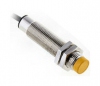 M12 Capacitive Sensor, Long Head, Sensing:4mm, 2m Cable, Adjust