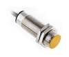 M18 Capacitive Sensor, Flat Head, Sensing:5mm, 2m Cable, Adjust